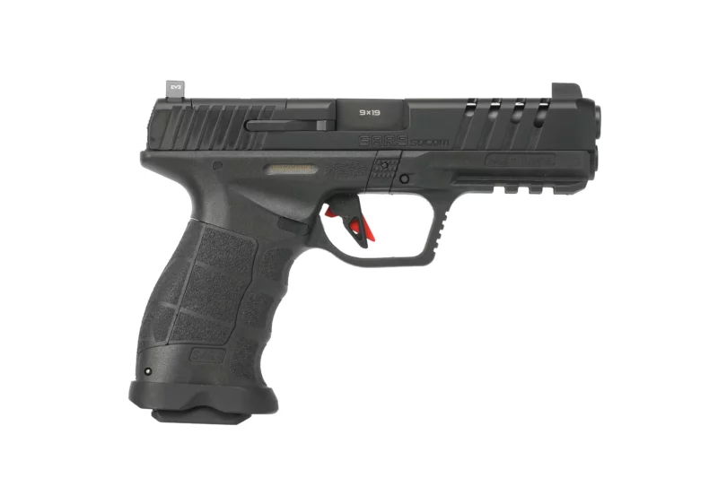 SAR Arms SAR9 SOCOM HGA 9mm black 5.20 in threaded barrel optic-ready