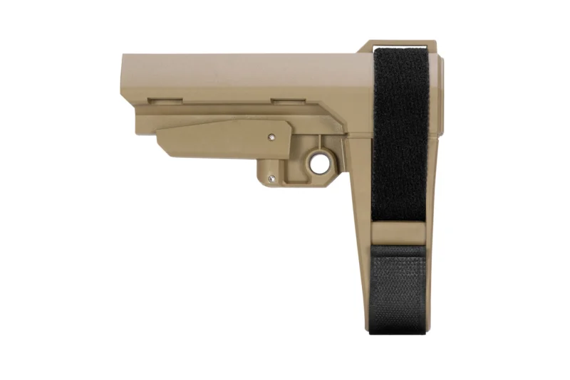 SB Tactical SBA3 5-position adjustable pistol stabilizing brace Flat Dark Earth