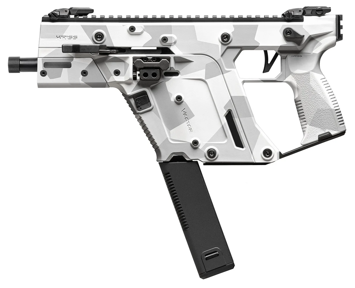 KRISS Vector SDP Gen3 10mm 5.5in Arctic Delta pistol with M-LOK handguard