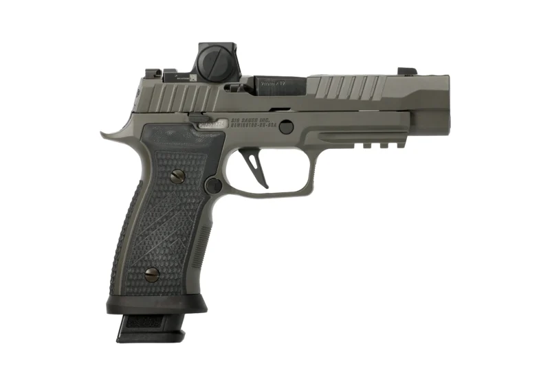 SIG Sauer P320 AXG Legion 9mm 3.9in with ROMEO-X optic in Legion Gray