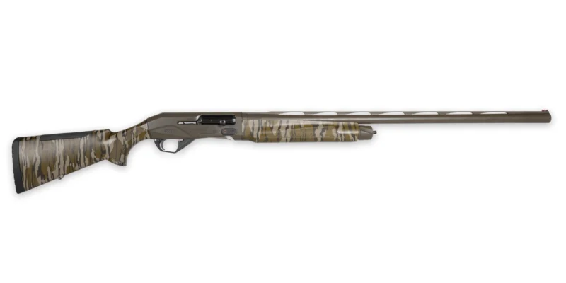 Weatherby Sorix 20 Gauge shotgun in Mossy Oak Bottomland with 28-inch barrel