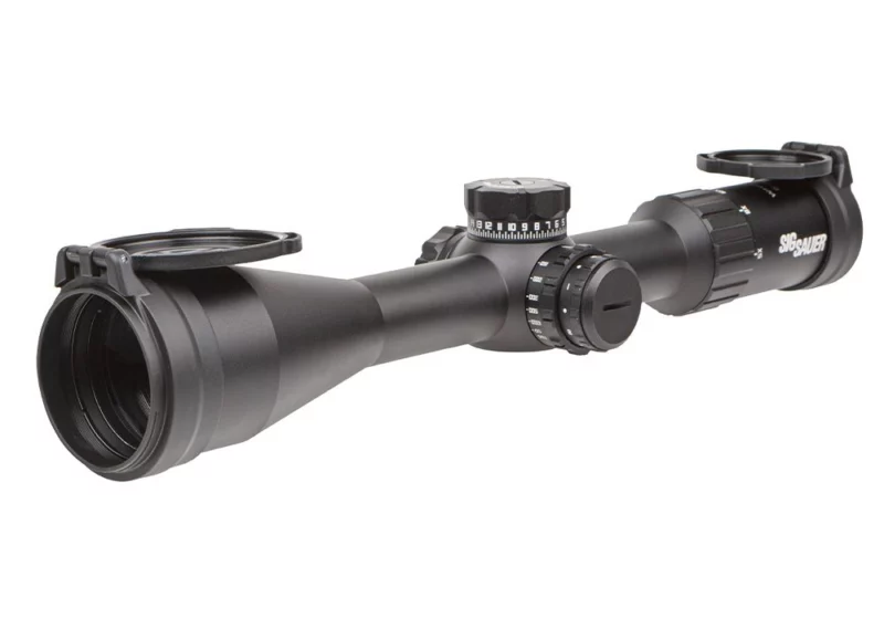Sig Sauer Whiskey4 5-20x50 rifle scope 30mm tube illuminated MOA Milling Hunter 2.0 reticle black