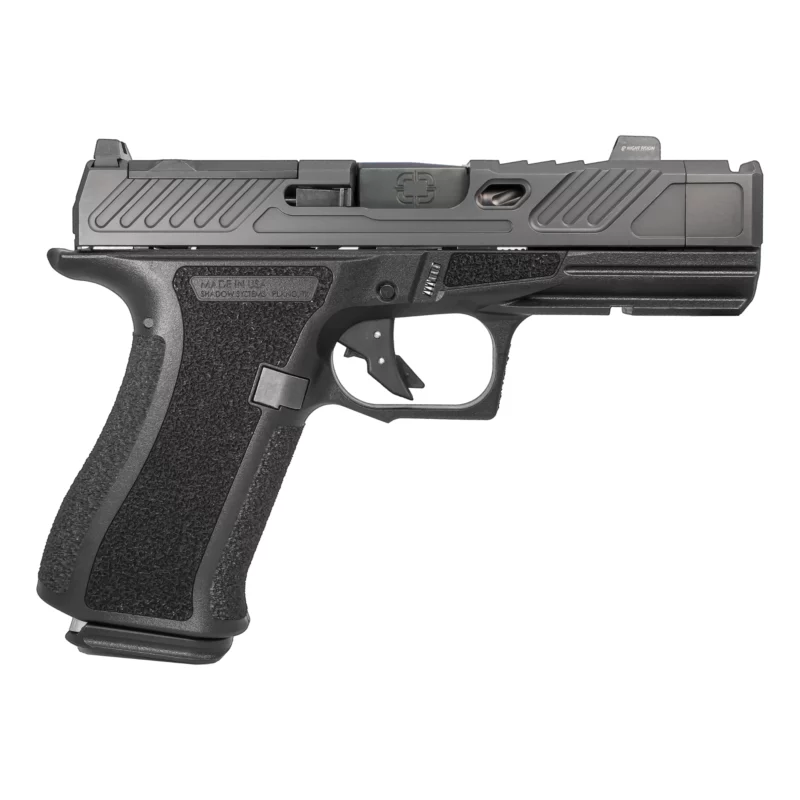 Shadow Systems CR920XP Elite 9mm pistol black, optic-ready, spiral-fluted compensated barrel
