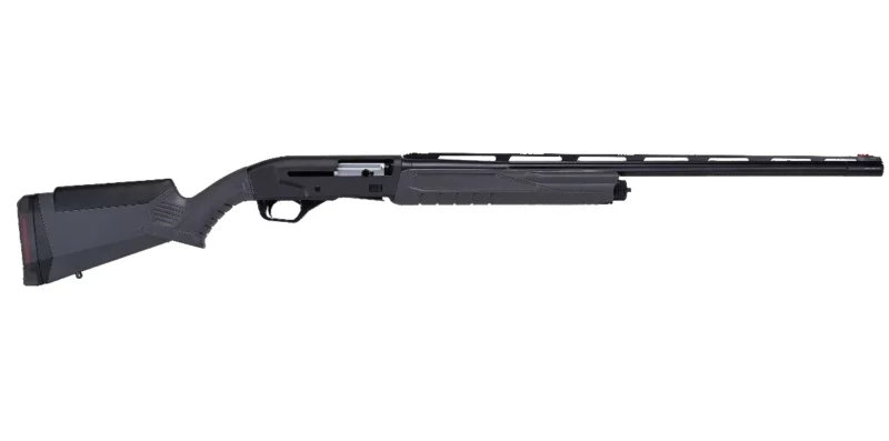 Savage Renegauge Field 12ga 26in shotgun with grey synthetic Monte Carlo stock and ventilated rib