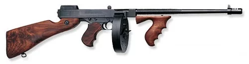 Auto-Ordnance Thompson 1927A-1 Deluxe Carbine .45 ACP blued finish with walnut stock