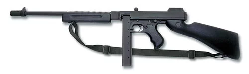 Auto-Ordnance Thompson 1927A-1 Commando Carbine .45 ACP 16.5in black parkerized walnut stock