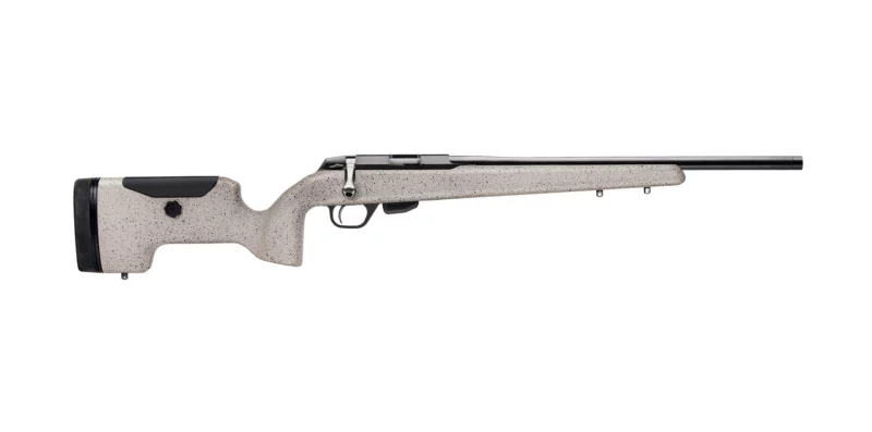 Tikka T1X UPR .17 HMR 16in threaded barrel desert sand synthetic stock rifle