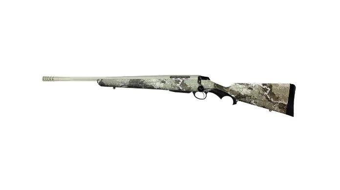 Tikka T3x Lite 6.5 PRC 24.3 inch Veil Alpine synthetic stock fluted threaded barrel