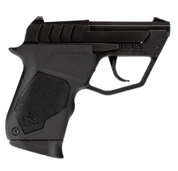 Taurus 22TUC .22 LR pistol black polymer frame stainless steel slide tip-up barrel