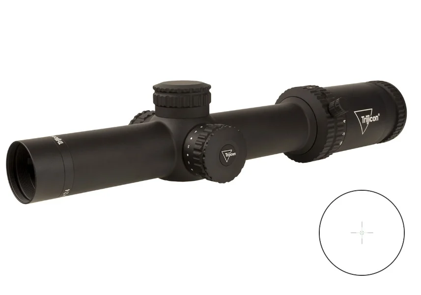 Trijicon Credo 1-6x24 FFP 30mm MRAD riflescope in matte black