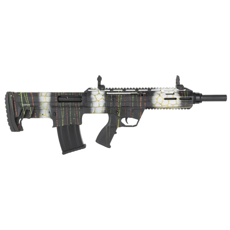 Tokarev TBP-12 SP 12 gauge bullpup shotgun 18.5 inch barrel splatter camo