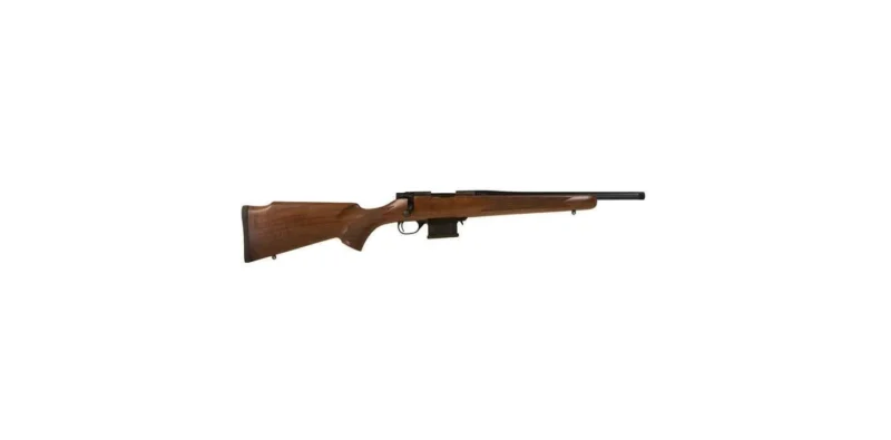 Howa M1500 Mini Hunter .350 Legend walnut stock blued threaded barrel drilled and tapped receiver