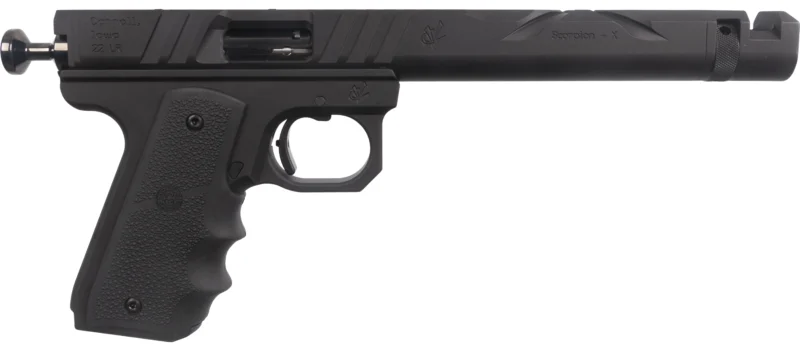 Volquartsen Scorpion X PST .22 LR handgun 6 inch barrel black with compensator