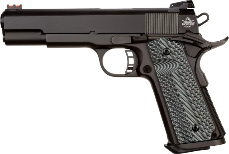 Rock Island Armory Rock Ultra FS M1911-A1 Tactical II .45 ACP 5 inch black parkerized with G10 grips