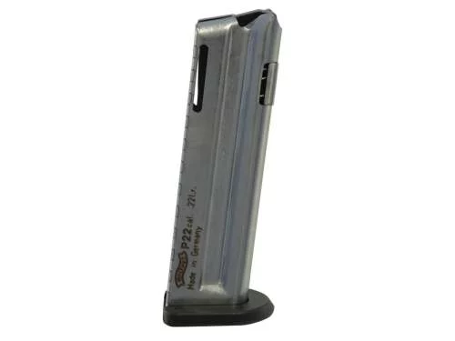 Walther P22 10-round .22 LR steel magazine