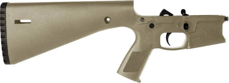Wraithworks WARP-15 polymer complete AR-15 lower receiver FDE right side