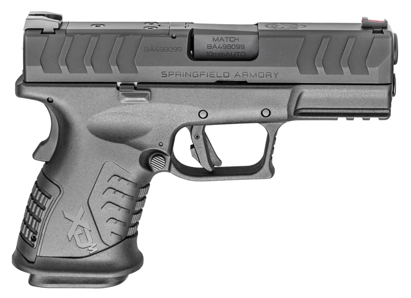 Springfield Armory XD-M Elite Compact OSP 10mm 3.8-inch pistol, black, includes two 11-round magazines