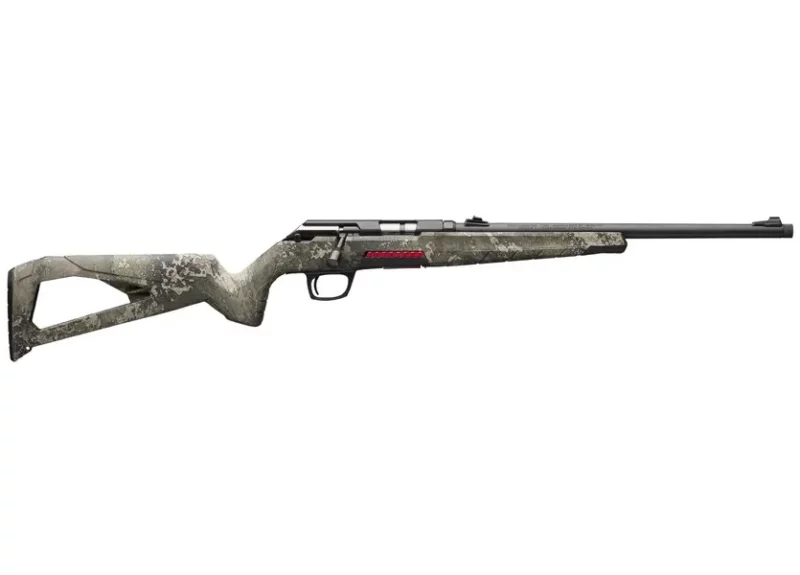 Winchester Xpert SR .22 LR bolt-action rifle with TrueTimber Strata camo stock