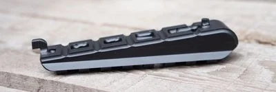 AB ARMS T Rail Picatinny rail section for IWI Tavor rifle, black finish